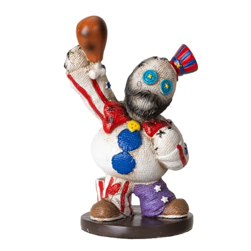 Pacific Giftware Pinheads Spaulding Collectible Figurine by Ruben Macias Detailed Resin Statue with Chicken Leg Perfect for Gothic Decor or Unique Exclusive Collectible Gift 4.5" Tall