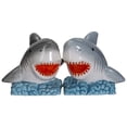thumbnail image 1 of Pacific Giftware Sharks on The Sea Ceramic Salt and Pepper Shakers Set, 1 of 6