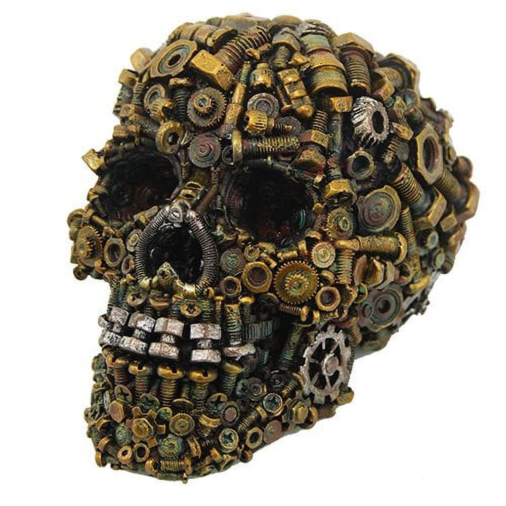 Strike a Chord Steampunk Skull Figurine 18cm main image 1