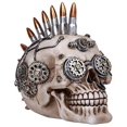 thumbnail image 1 of Pacific Giftware Steampunk Skull with Bullets Statue Collectible Home Decor Resin, 1 of 1
