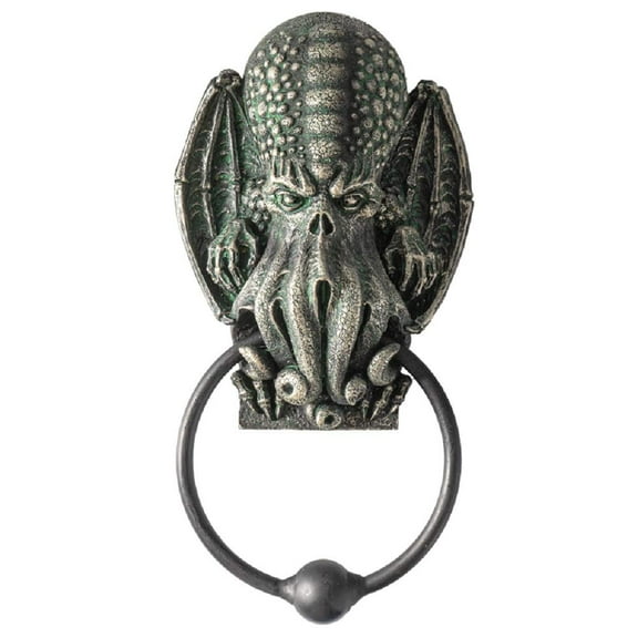 Pacific Giftware The Cthulhu Nautical Ocean Octopus Resin Figurine Decorative Door Knocker Plaque
