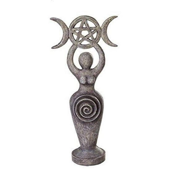 Pacific Giftware The Spiral Goddess Feminine Power Spiritual Triple Goddess Figurine 8 inch