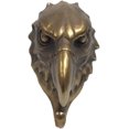 thumbnail image 1 of Pacific Giftware Wild Animal Head Single Wall Hook Hanger Animal Shape Rustic Faux Bronze Decorative Wall Sculpture (Eagle), 1 of 3