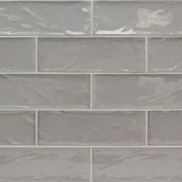 Pacific White 4 in. x 12 in. Polished Ceramic Subway Wall Tile (33 Pieces 10.76 Sq. Ft. / Box) Pacific White 4 in. x 12 in. Polished Ceramic Subway Wall Tile (33 Pieces 10.76 Sq. Ft. / Box)