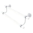 thumbnail image 1 of Pacific Grove Collection 36-in Double Towel Bar in Matte White, 1 of 9