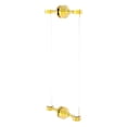 thumbnail image 1 of Pacific Grove Collection Back to Back Shower Door Pull with Dotted Accents - Polished Brass / 18 Inch, 1 of 1
