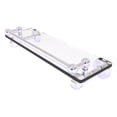 thumbnail image 1 of Pacific Grove Collection Glass Shelf with Gallery Rail with Grooved Accents - Polished Chrome / 16 Inch, 1 of 1