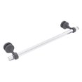 thumbnail image 1 of Pacific Grove Collection Shower Door Towel Bar with Smooth Accents - Matte Gray / 18 Inch, 1 of 1