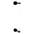 thumbnail image 1 of Pacific Grove Collection Single Side Shower Door Pull with Smooth Accents - Matte Black / 18 Inch, 1 of 1