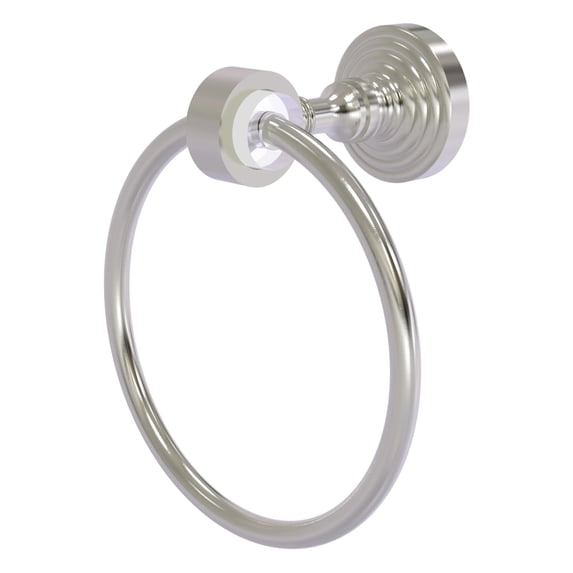 Pacific Grove Collection Towel Ring in Satin Nickel