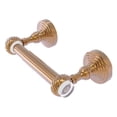 thumbnail image 1 of Pacific Grove Collection Two Post Toilet Paper Holder with Twisted Accents in Brushed Bronze, 1 of 9