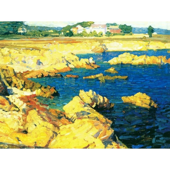 Pacific Grove Shore-Nelson - CANVAS OR FINE PRINT WALL ART