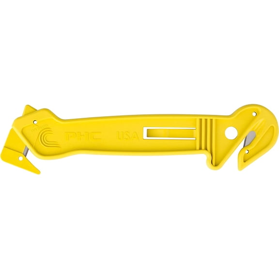 Pacific Handy Cutter EBC2 Dual Head Concealed Safety Cutter, Safe and Efficient Cutting for Shrink Wrap, Film, Cardboard, Tape, Plastic Straps, and much more