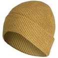 thumbnail image 1 of Pacific Headwear 627K.080.OS Waffle Knit Cuff Beanie Hat, Black - One Size, 1 of 2