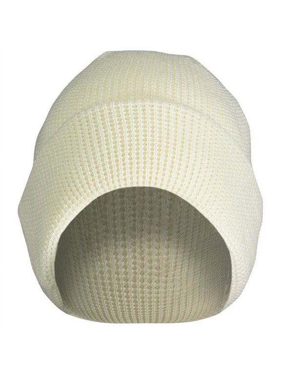 627K Adult Cap Beanie Cap Unisex Cream Os