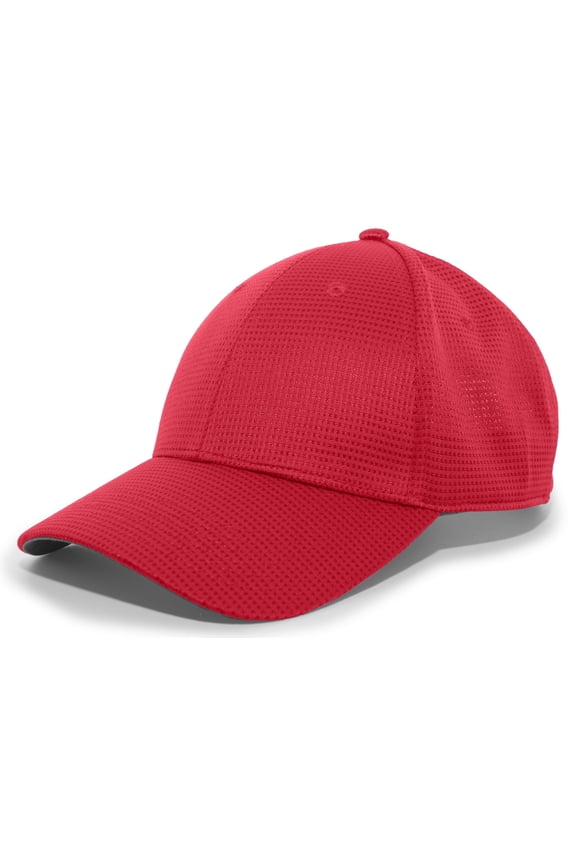 Air-Tec Performance Hook-And-Loop Adjustable Cap 285C Red Os