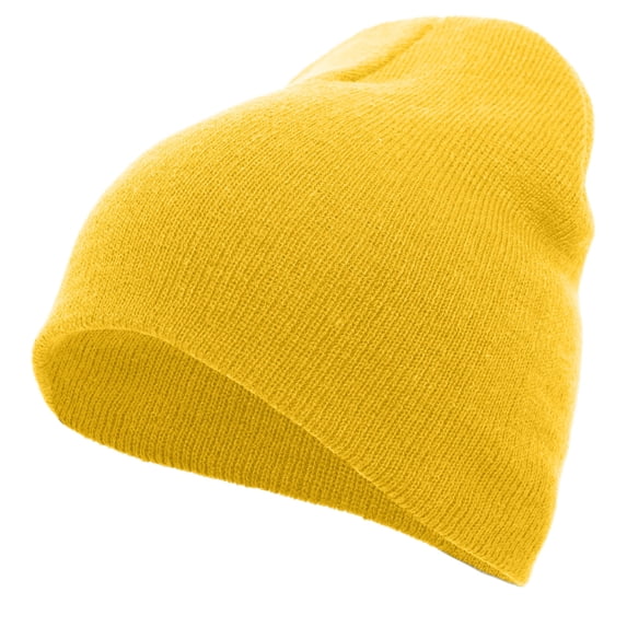 Pacific Headwear Basic Knit Beanie 601K Navy/White Os