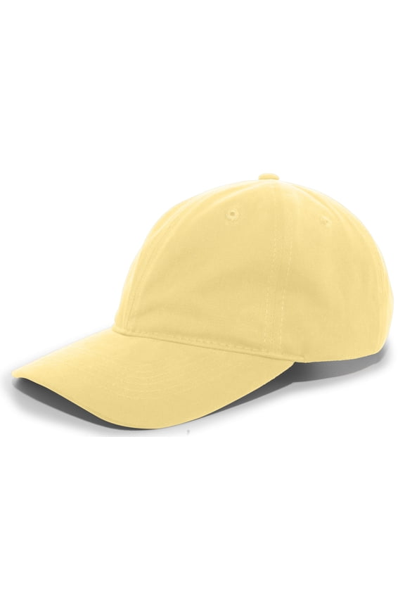 Brushed Cotton Twill Buckle Strap Adjustable Cap 201C Silver Os