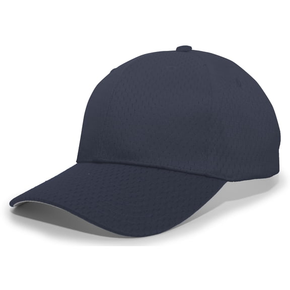 Pacific Headwear Coolportâ„¢ Mesh Hook-And-Loop Adjustable Cap 805M Navy/Red Os
