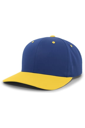 Cotton-Poly Hook-And-Loop Adjustable Cap 302C Red Os