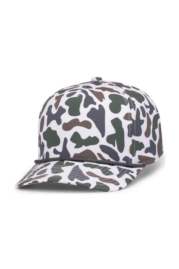 Duck Camo 5-Panel Trucker Cap, Timberline - One Size