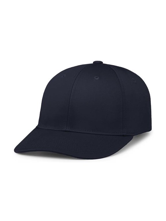 P208.065.OS Hybrid Snapback Dad Cap, Navy - One Size