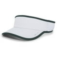 thumbnail image 1 of Pacific Headwear Lite Series All-Sport Active Visor 510V Black/Graphite Os, 1 of 2