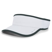 Pacific Headwear Lite Series All-Sport Active Visor 510V Black/Red Os