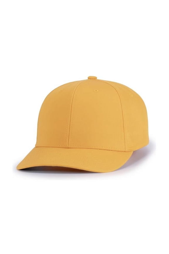 P322.025.ADT Poly & Cotton Snapback Cap, Gold - Adult