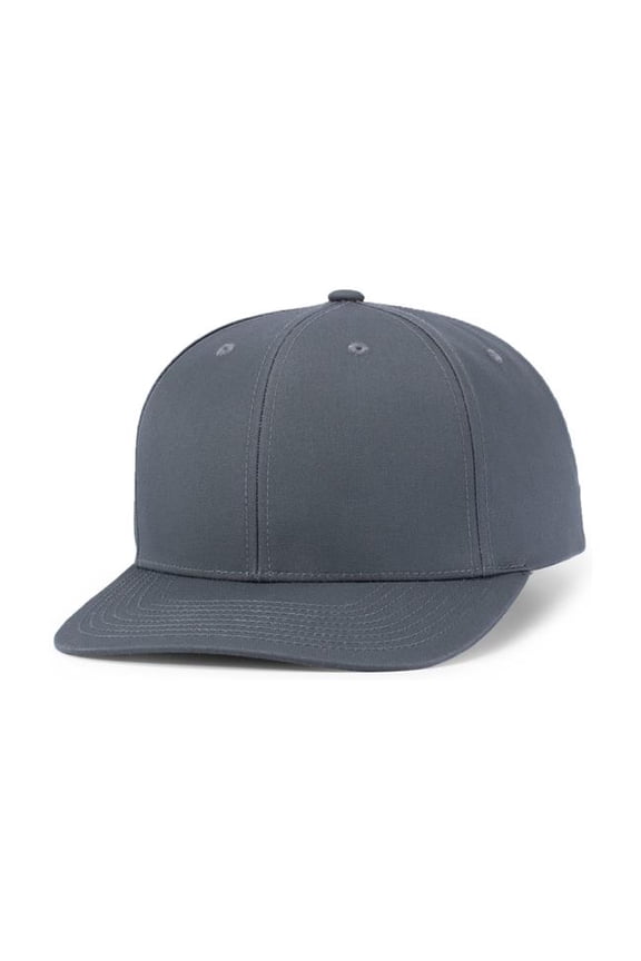 P322.059.ADT Poly & Cotton Snapback Cap, Graphite - Adult