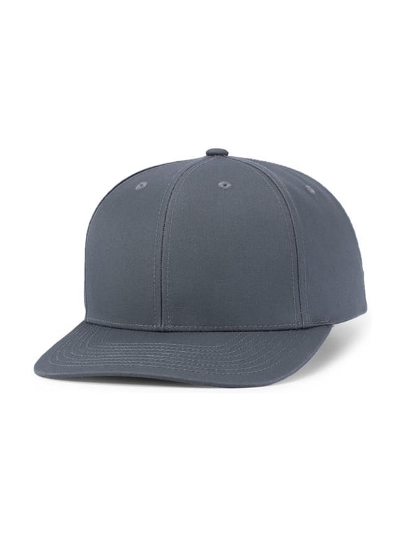 P322.059.ADT Poly & Cotton Snapback Cap, Graphite - Adult