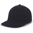thumbnail image 1 of Pacific Headwear Wool Combo Umpire Flexfit Cap 855U Black L/Xl, 1 of 2