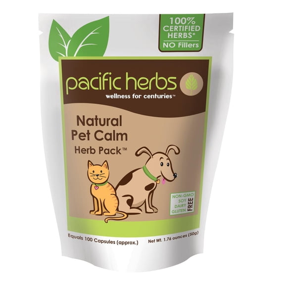 Pacific Herbs Natural Pet Calm Herb Pack