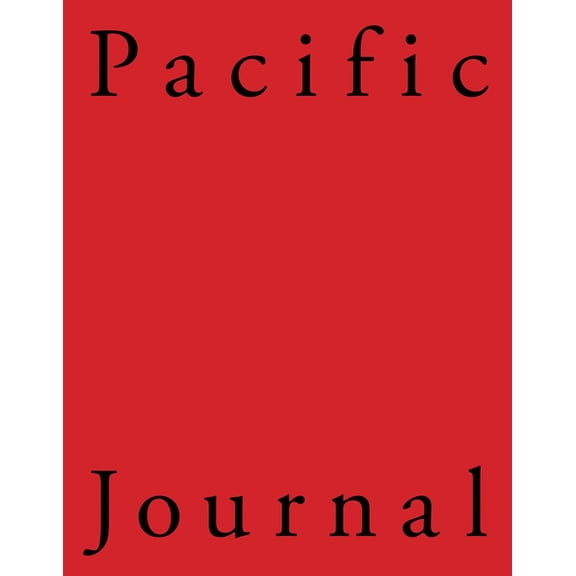 Pacific Journal, (Hardcover)
