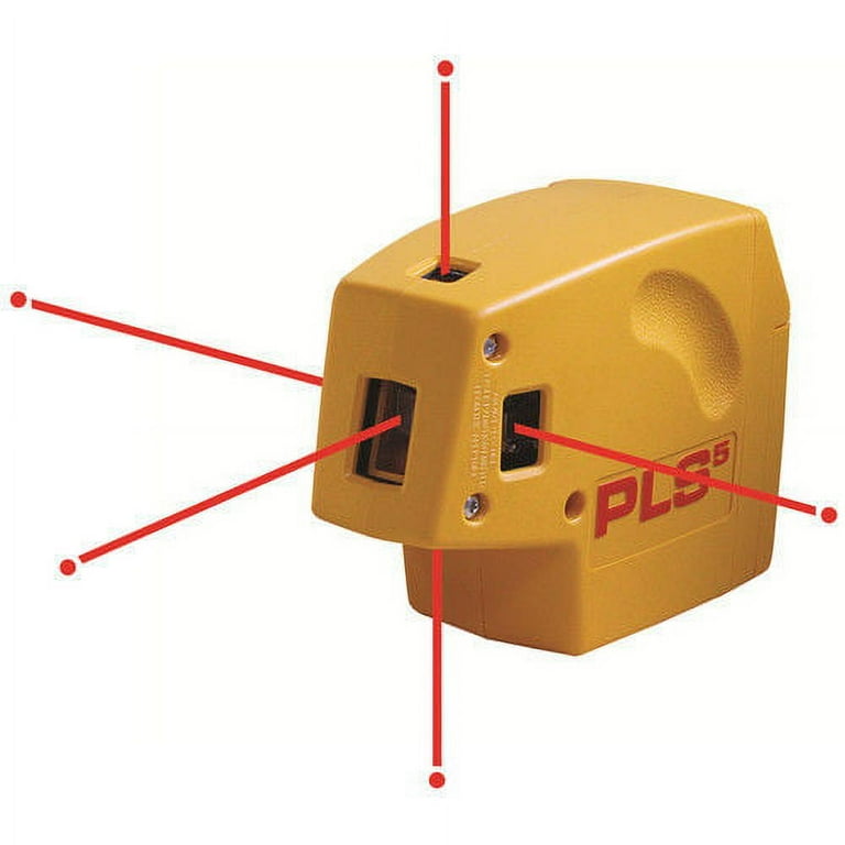 Pacific Laser Systems PLS 60541 5 Beam Laser Plumb Walmart