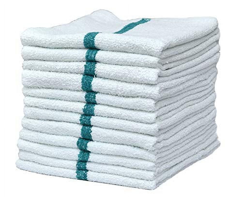 Pacific Linens Bar Mop Kitchen Towels - Absorbent Cotton, Durable ...