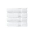 thumbnail image 1 of Pacific Linens Luxury 100% Cotton Hotel and Spa Bath Towels, 27 x 54 Inches, 600 GSM, White, 4-Pack, 1 of 6