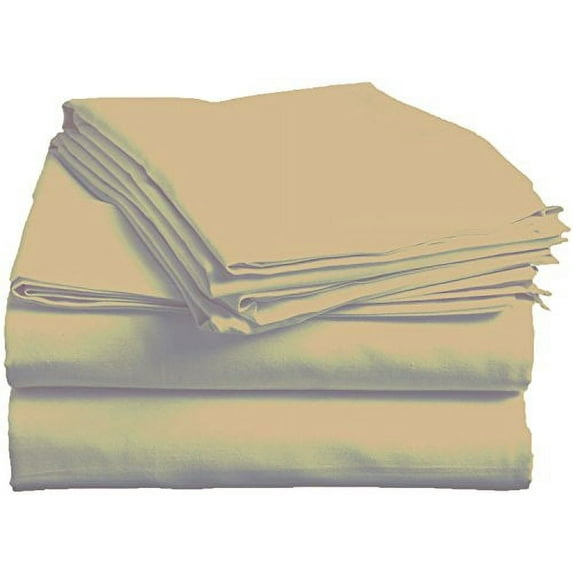 Pacific Linens 3-Piece Twin Bed Sheet Set, Deep Pocket, Poly-Cotton Blend, 300 Thread Count, Wrinkle Resistant