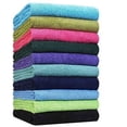 thumbnail image 1 of Pacific Linens Hand Towels, 24 Pack, Super Absorbent, Ring-Spun, 100% Cotton, 16" x 27", Commercial Grade, Multipurpose, Red, 1 of 2