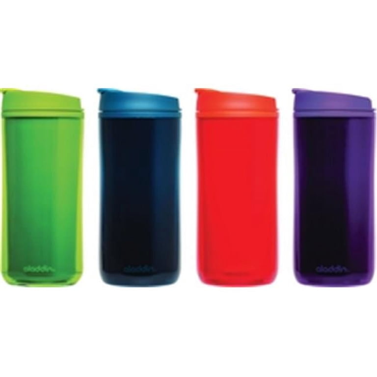 Pacific Market International 10-01921-001 12 oz. Aladdin Insulated Plastic  Mug - Assorted - Walmart.com