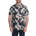 thumbnail image 1 of Pacific Marlin Men's Short Sleeve Hawaiian Woven Shirt, 1 of 4