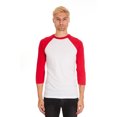 thumbnail image 1 of Pacific Mens Raglan 3/4 Sleeve Baseball T-Shirt, 1 of 6