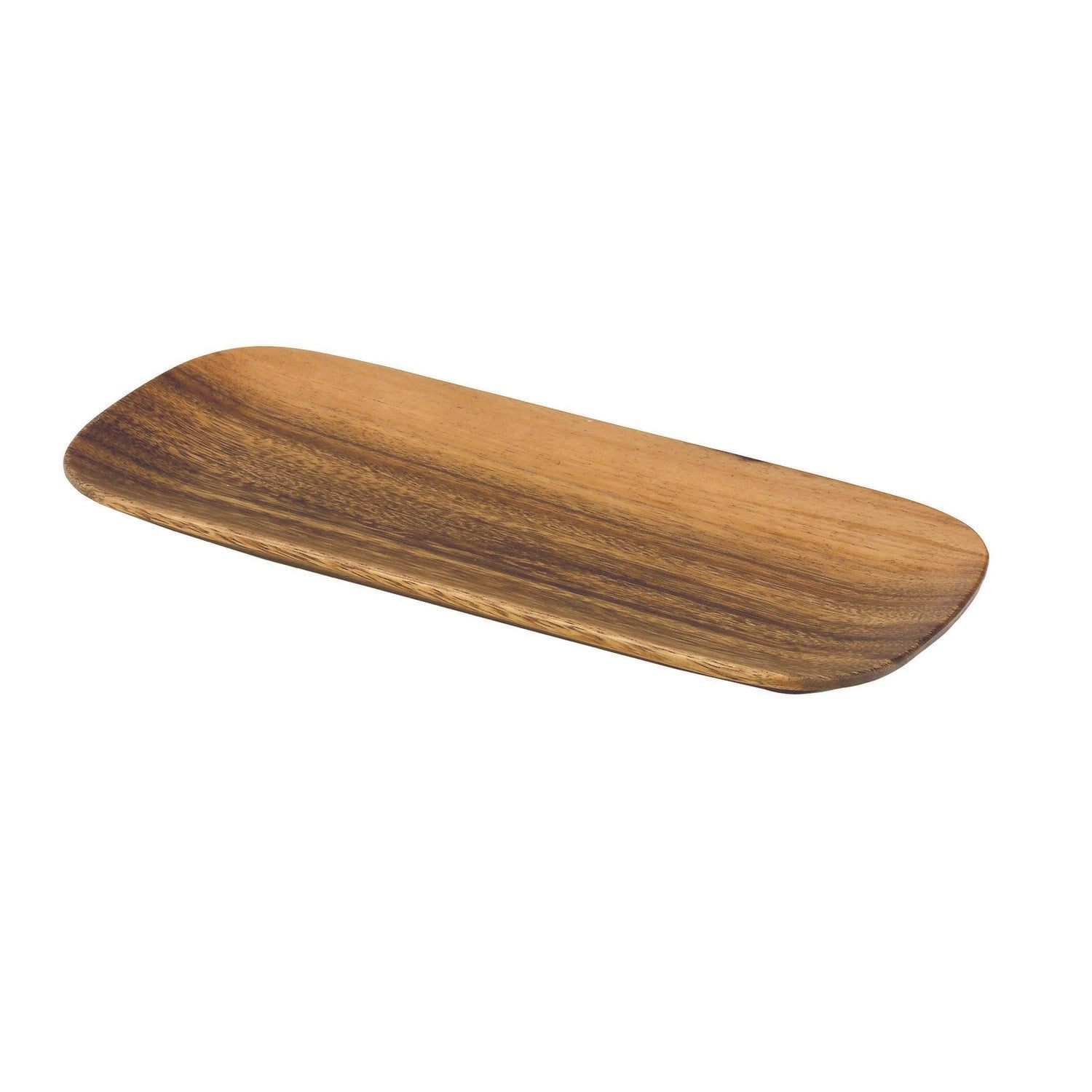 Eco-Friendly Acacia Wood Oval Serving Tray 12"x5"