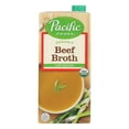 thumbnail image 1 of Pacific Natural Foods Beef Broth - Low Sodium - Case of 12 - 32 Fl oz., 1 of 2