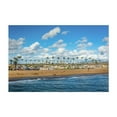 thumbnail image 1 of The Pacific, Newport Beach 05 - Newport Beach California Photography Beach Coast Palm Tree Skyline Beach House Ocean Seaside Unframed Wall Art Print 20 x 28 inches, 1 of 7