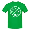 thumbnail image 1 of Pacific North West Mountain Men'S Basic Short Sleeve T-Shirt Green Small, 1 of 5