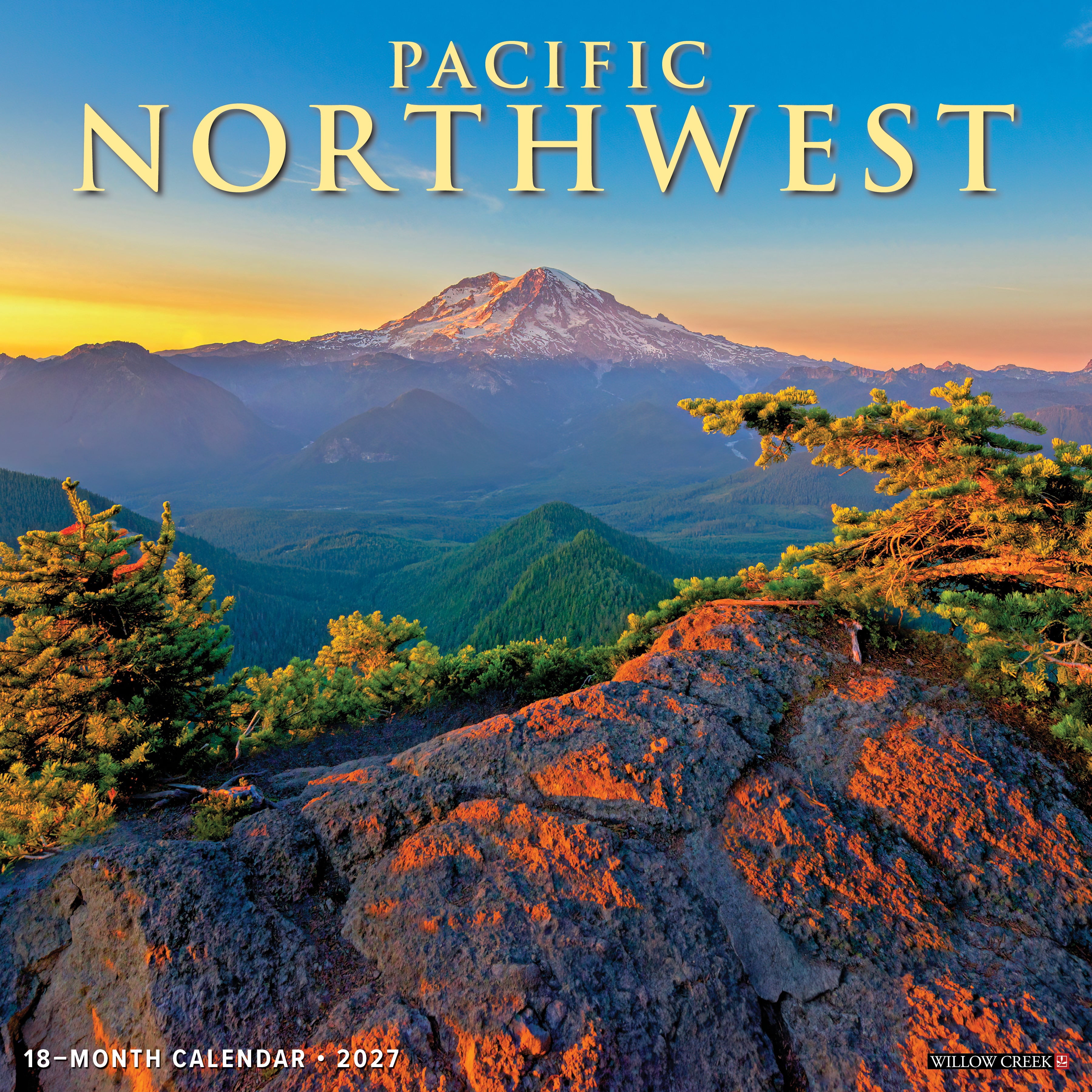 Willow Creek Press, Pacific Northwest 2027 Wall Calendar