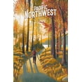 thumbnail image 1 of Pacific Northwest, Walk In The Woods, Day Hike (16x24 Giclee Gallery Art Print, Vivid Textured Wall Decor), 1 of 3
