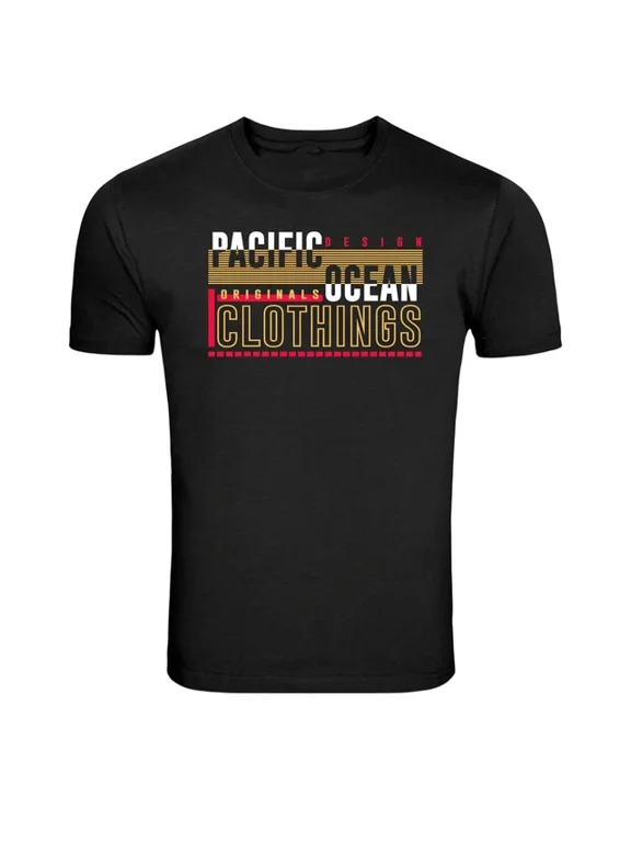 Pacific Ocean Originals Everyday Style For Celebrations Design Graphic T-Shirt, Size S-5XL