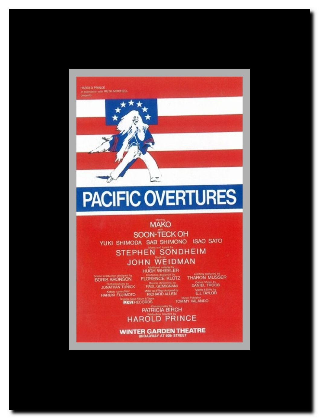 Pacific Overtures (Broadway) Framed Movie Poster